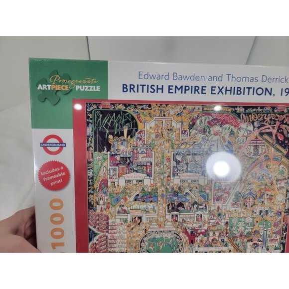 Underground Puzzle 1000pc Edward Bowden Thomas Derrick‎ British Empire Exhibit - Picture 2 of 8